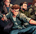 make comic book page and custom illustration