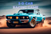 create 3d car racing game in unity