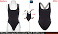 do complex ghost mannequin, symmetrical neck joint correctly