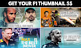 create formula 1 f1 thumbnail for your business