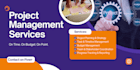 serve as a project manager or project coordinator