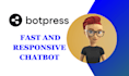 build and customize a chatbot with botpress for business