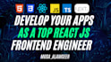develop custom web apps as a top react frontend engineer
