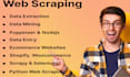 do b2b lead email scraping, web research, web scrapping, and data collection