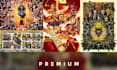 design and draw movie game TV book digital art posters