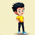 design a cartoon character