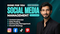 be your monthly social media manager