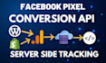 setup facebook pixel conversion API ga4 server side tracking fix fb pixel by GTM