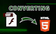 am converting swf animation to html5 animation
