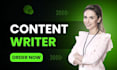 be your content writer to write blogs, articles, website content