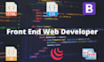 design responsive website with HTML, CSS, javascript
