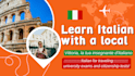 be your professional italian language teacher