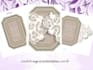 create an elegant wedding invitation card design