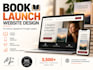 design book launch websites on wix studio