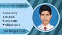 do ethical  data  entry  , copypaste, ms excel   work