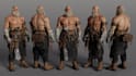 create 3d game character modeling, 3d game character, 3d army figure