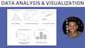 do data analysis and visualization using excel, rstudio and python