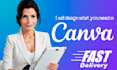 design any image in canva asap
