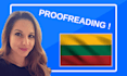 proofread your lithuanian text