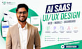 design ai saas web and mobile app UI UX