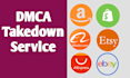 takedown copyright listing from amazon,shopify,ebay,etsy,alibaba under dmca