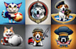 create amazing cartoon or mascot logo using midjourney ai