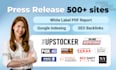 submit your press release to 200 sites