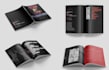 design prospectus, brochure, magazine, book cover