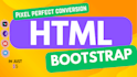 convert figma to html, psd to html responsive website