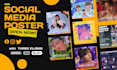 create outstanding social media posters