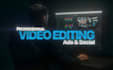 do professional video editing ads and social