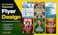 design a flyer, poster, sales sheet, one pager, media kit or one sheet