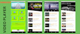 create embed youtube video player android app