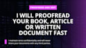 provide a line edit of your book
