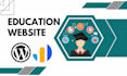 setup online course education website learndash or lms website