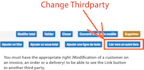 do dolibarr change thirdparty plugin adds a button