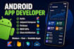 develop a professional android app in kotlin or java