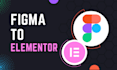 convert copy or clone figma to wordpress using elementor pro