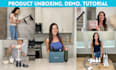 create a product unboxing, how to, tutorial review video ugc ad