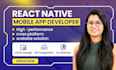 be react native developer ios android mobile app development in react native