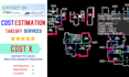 do detailed architecture, mep takeoff and cost estimation