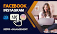 do facebook instagram ads campaign setup advertising, marketing and management