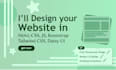 create modern website design in html, CSS, js, bootstrap