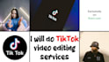 do tiktok video editing services