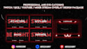 create professional and eyecatching twitch stream overlay