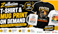 create custom tshirts and mugs designs