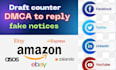 submit dmca counter notice to reverse false takedown and restore content