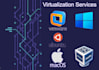 set up windows, mac, linux in vmware, virtualbox and hyper v
