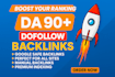 provide high authority da 95 plus dofollow backlinks for top google ranking