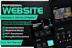 develop a business website and landing page